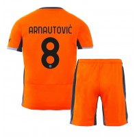 Maglie da calcio Inter Milan Marko Arnautovic #8 Terza Maglia Bambino 2023-24 Manica Corta (+ Pantaloni corti)